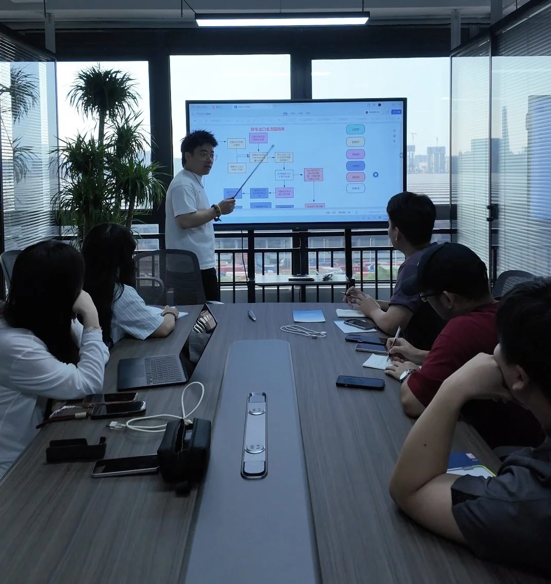 A team discussion from the company archive